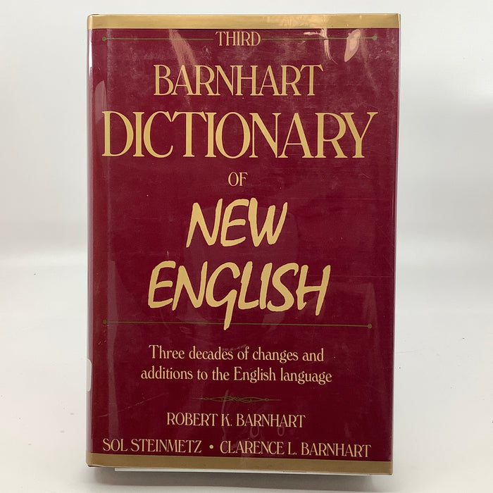 Third Barnhart Dictionary of New English