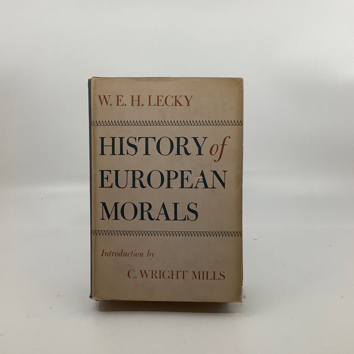 History of European Morals: From Augustus to Charlemagne