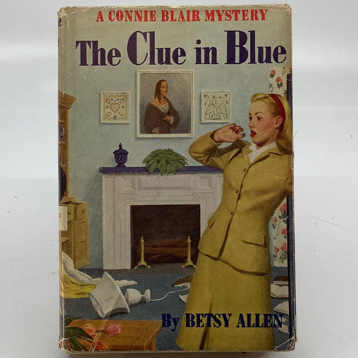 The Clue in Blue - Connie Blair Mystery #1